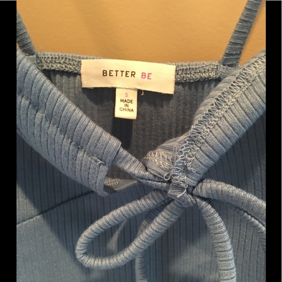 BLUE KNIT DRESS - Picture 4 of 6